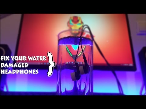 How to Fix Water-Damaged Headphones! (4K)