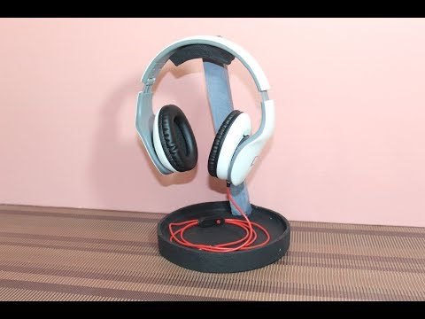 How to make DIY headphone stand from cardboard