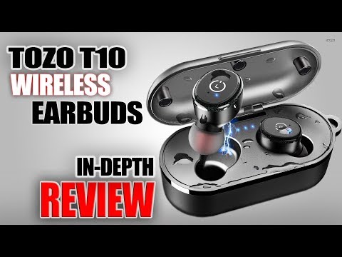 Tozo T10 Wireless Earbuds Unboxing &amp; Review | Bluetooth 5.0 TWS