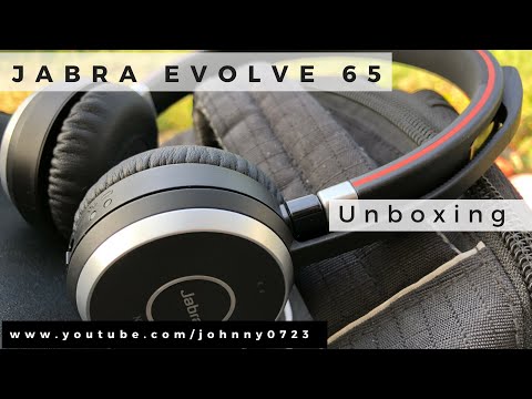 Jabra Evolve 65 professional wireless headset - Unboxing, Setup, review! Bluetooth and NFC, Mac &amp; PC