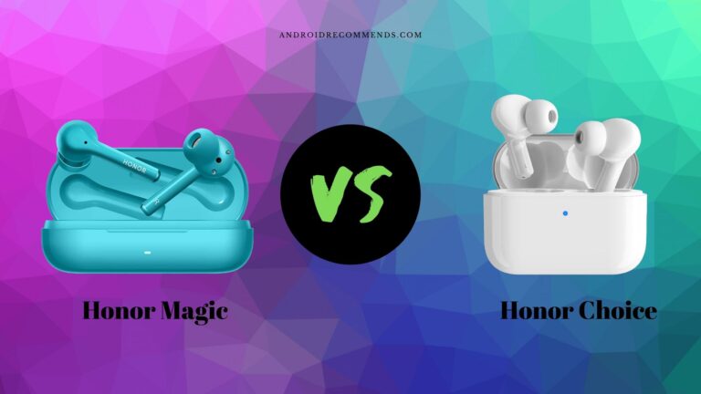 Honor Magic Earbuds Vs Honor Choice True Wireless Earbuds