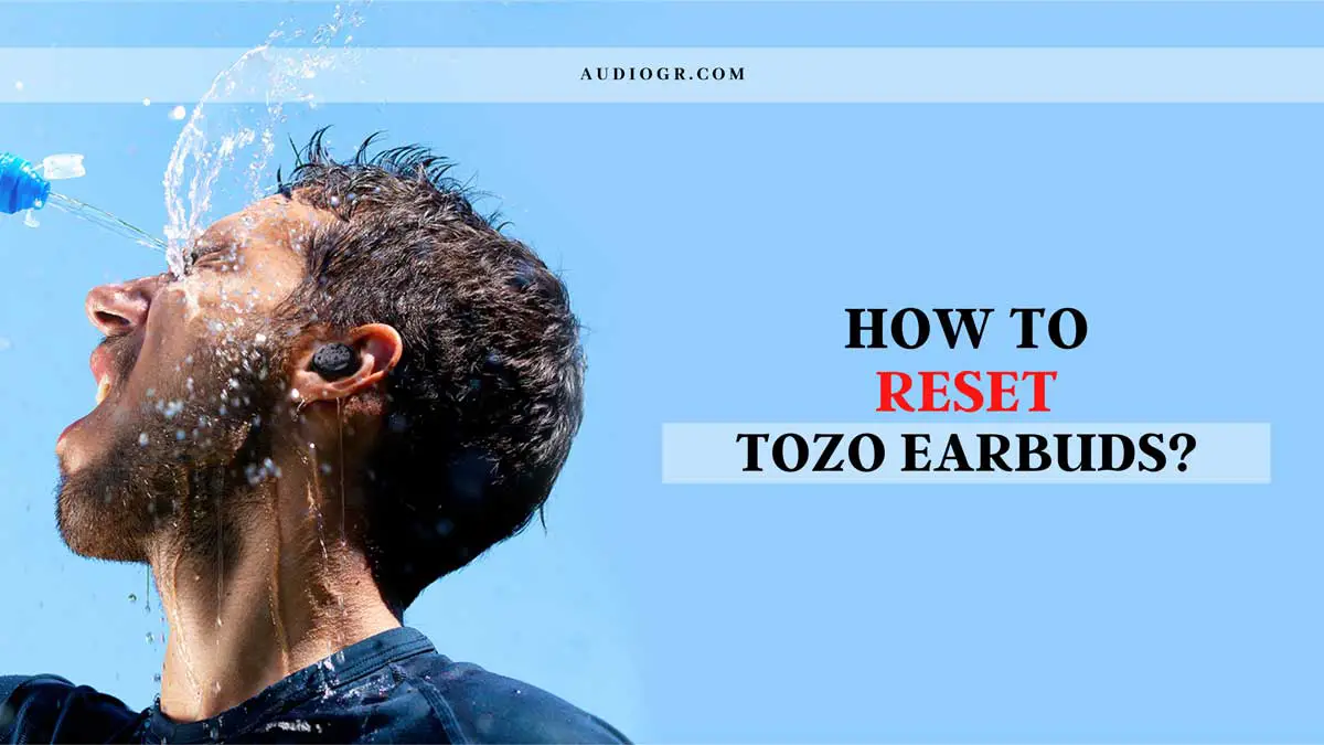 Reset discount tozo earbuds